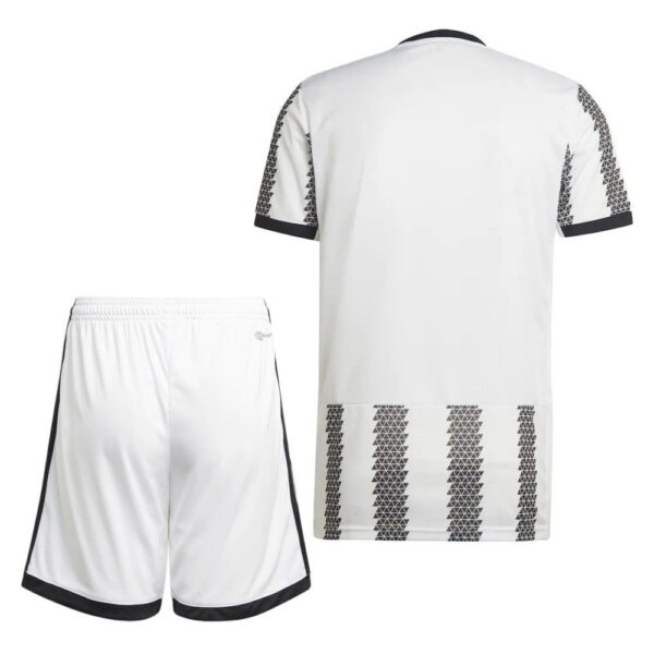 Juventus 2022/23 Home Adult Jersey And Shorts Kit - Image 2