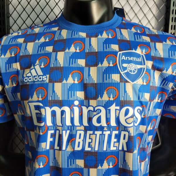 Arsenal 2022/23 x TFL Pre-Match Training Player Version Jersey - Image 11