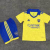 Boca Juniors 2022/23 Third Kids Jersey And Shorts Kit - Image 3