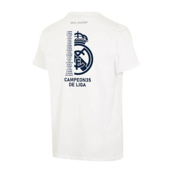 Real Madrid 2021/22 Campeones 35 T-shirt - Image 3