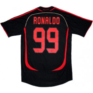AC Milan 2006/07 Third Ronaldo #99 Retro Jersey
