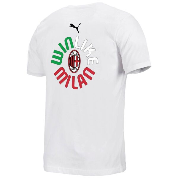 AC Milan 2021/22 Campioni D'italia Celebrative T-shirt - White - Image 3