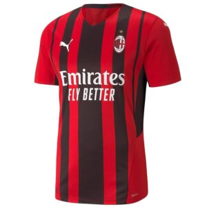 AC Milan 2021/22 Home Player Version Jersey