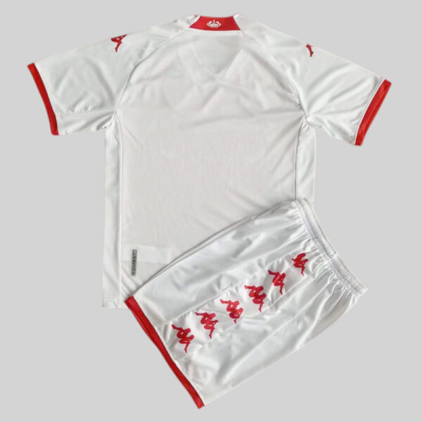 AS Monaco 2022/23 Home Adult Jersey And Shorts Kit - Image 4