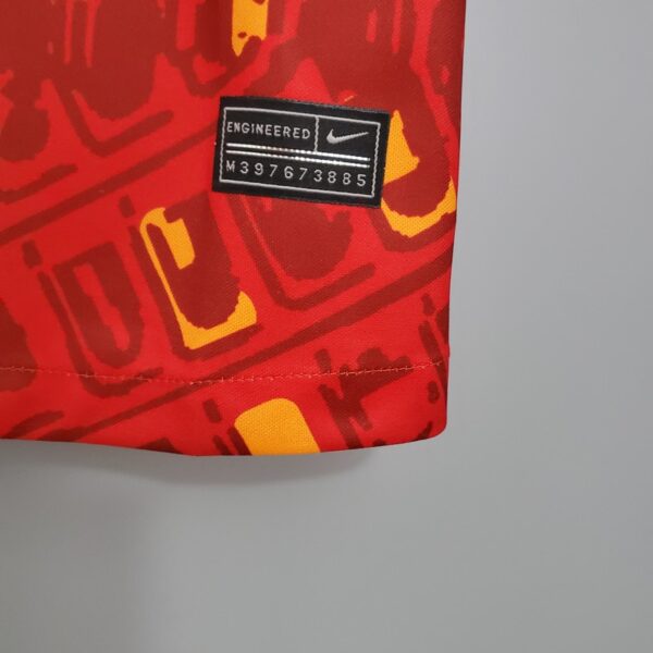 AS Roma 2020/21 Pre-Match Red Jersey - Image 5