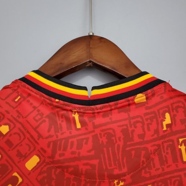 AS Roma 2020/21 Pre-Match Red Jersey - Image 8