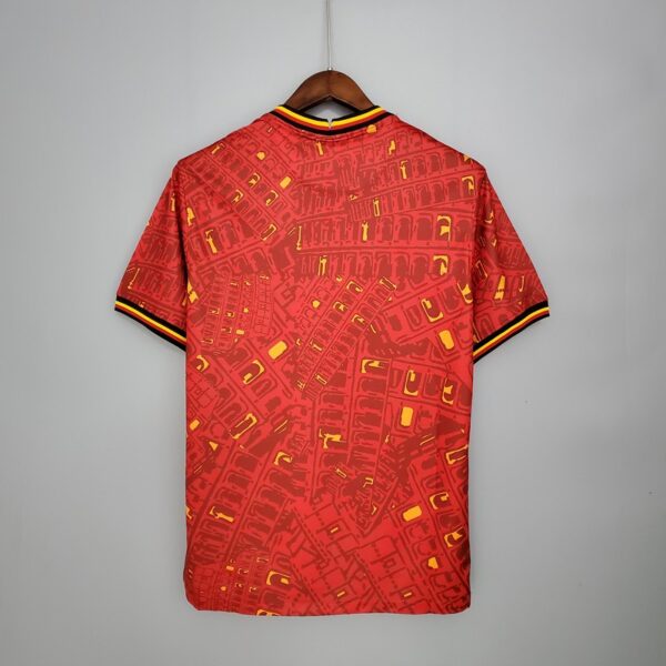 AS Roma 2020/21 Pre-Match Red Jersey - Image 9