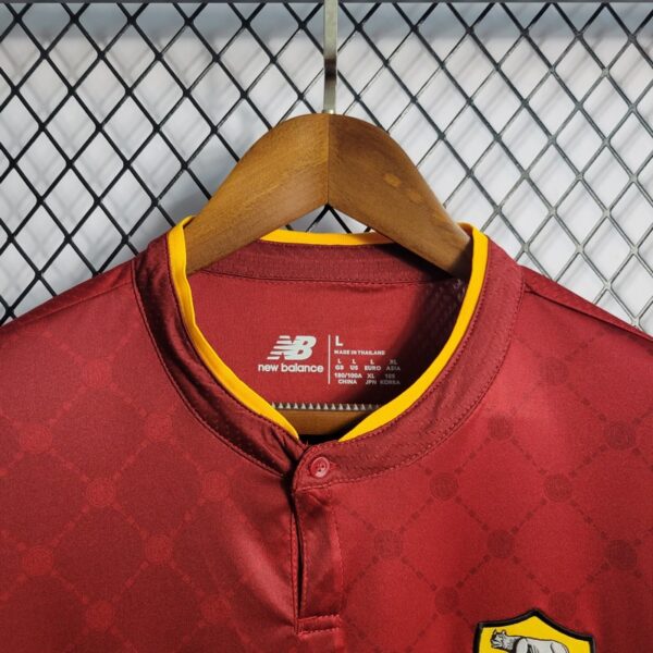 AS Roma 2022/23 Home Jersey - Image 3