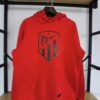 Atletico Madrid 2022 Sweater Hoodie Red - Image 2