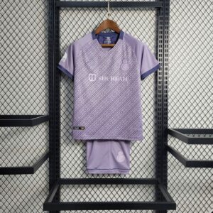 Al-Nassr 2022/23 Three Away Kids Jersey And Shorts Kit