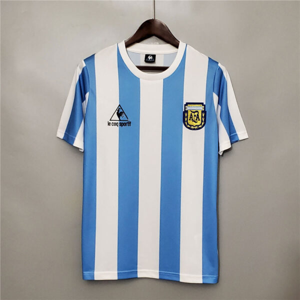 Argentina 1986 World Cup Home Retro Jersey