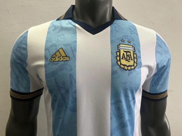 Argentina 2022 Home Player Version Jersey - Image 4
