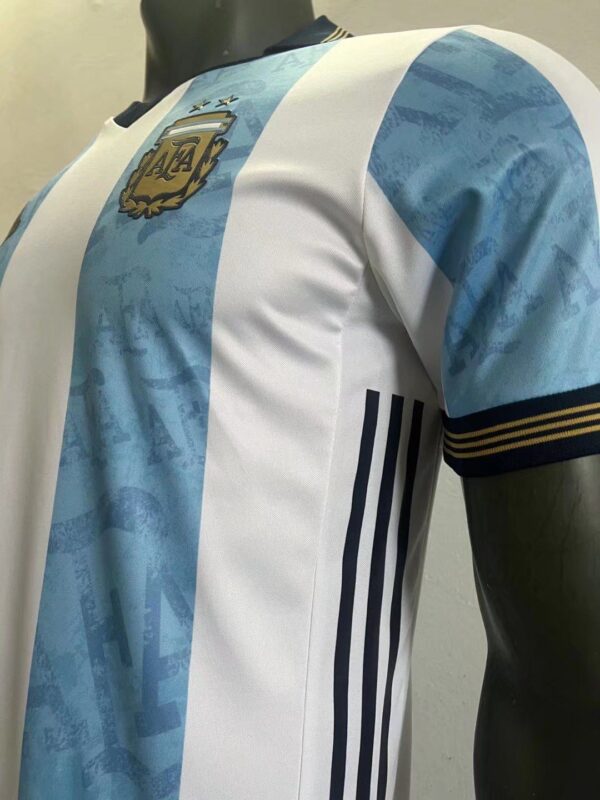 Argentina 2022 Home Player Version Jersey - Image 5