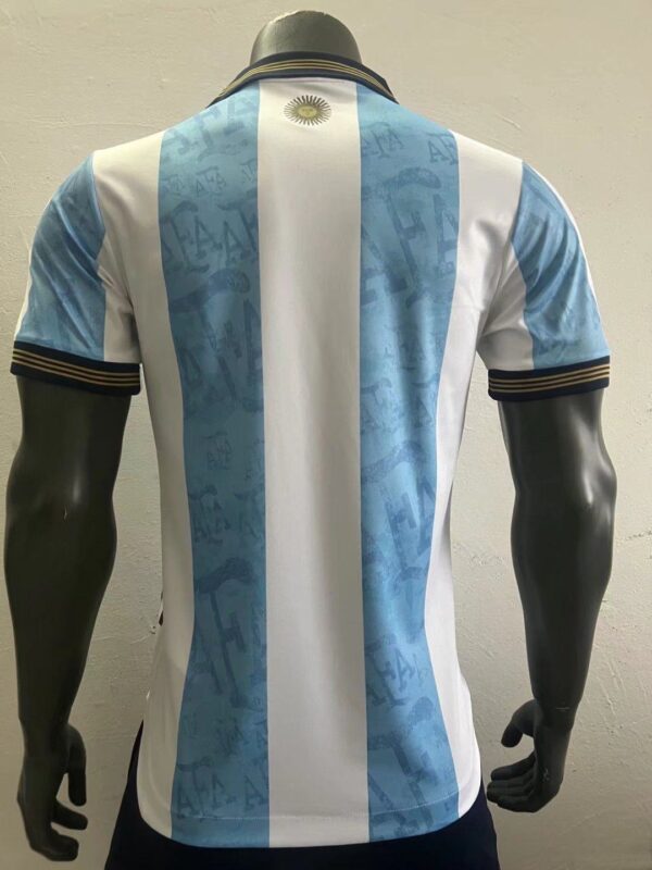 Argentina 2022 Home Player Version Jersey - Image 6