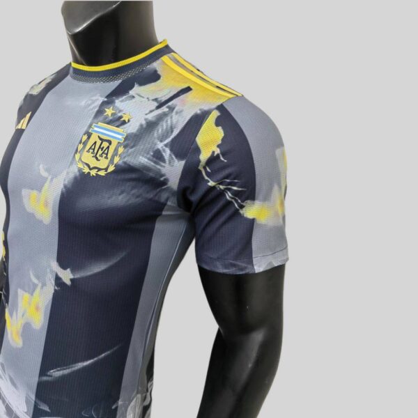 Argentina 2022 World Cup Away Player Version Jersey - Image 5