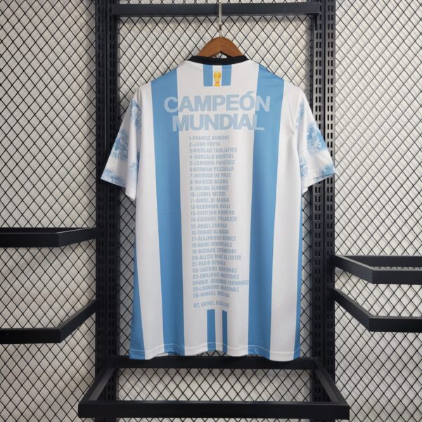 Argentina 2022 World Cup Champion Commemorative Jersey - Image 9