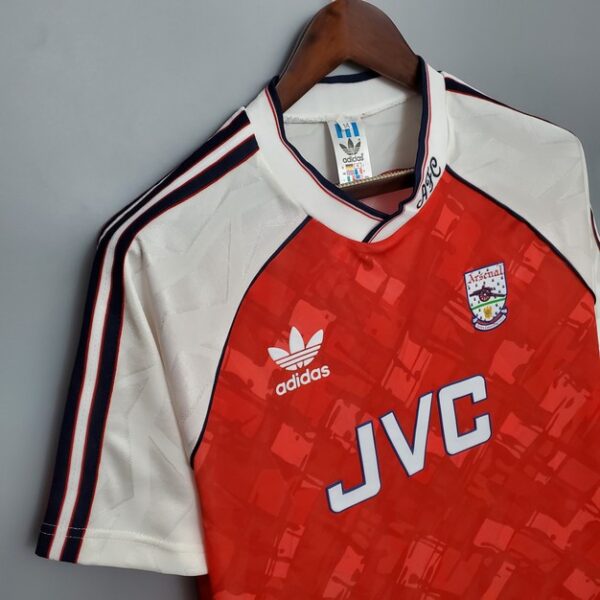 Arsenal 1990/92 Home Retro Jersey - Image 18
