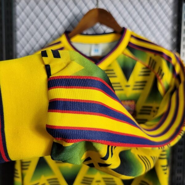 Arsenal 1991/93 Away Long Sleeves Retro Jersey - Image 6