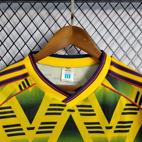 Arsenal 1991/93 Away Long Sleeves Retro Jersey - Image 3