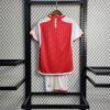 Arsenal 2023/24 Home Kids Jersey And Shorts Kit - Image 14