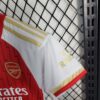 Arsenal 2023/24 Home Kids Jersey And Shorts Kit - Image 4