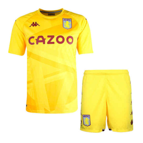 Aston Villa 2021/22 Goalkeeper Adult Jersey And Shorts Kit