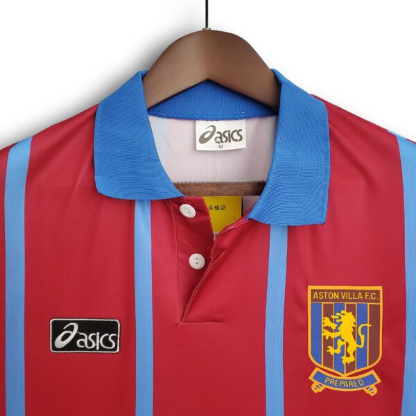 Aston Villa 93/95 Home Retro Jersey - Image 4
