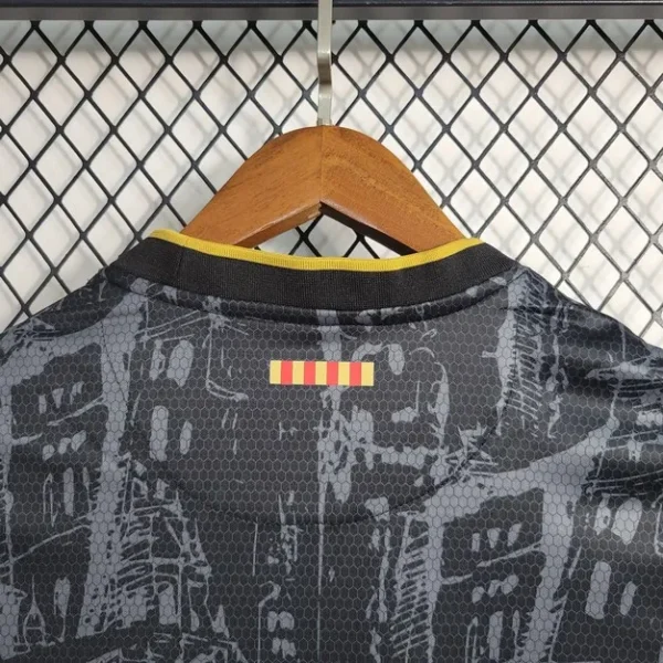Barcelona 2023/24 Black Gold Special Edition Jersey - Image 10
