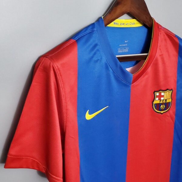 Barcelona 2006/2007 Home Retro Jersey - Image 4