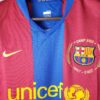 Barcelona 2007/2008 Home Long Sleeves Retro Jersey - Image 4