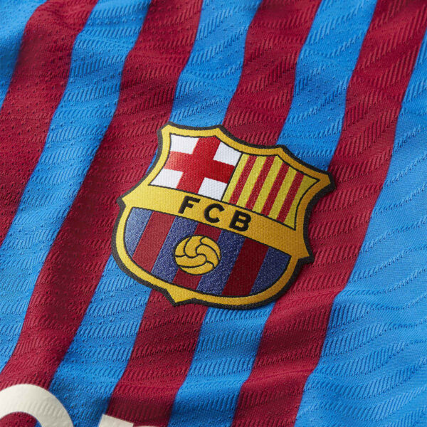 Barcelona 2021/22 Home Authentic Player Version Jersey - Image 9