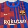 Barcelona 2021/22 Home Kids Jersey And Shorts Kit - Image 4