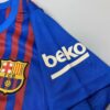 Barcelona 2021/22 Home Kids Jersey And Shorts Kit - Image 5