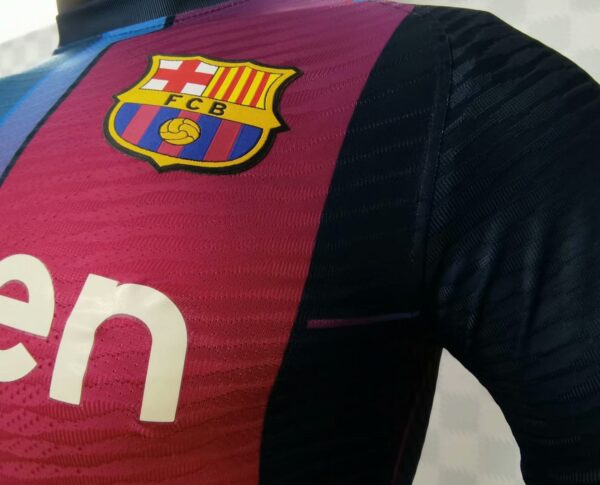 Barcelona 2021/22 Pre-Match Authentic Player Version Jersey - Image 4