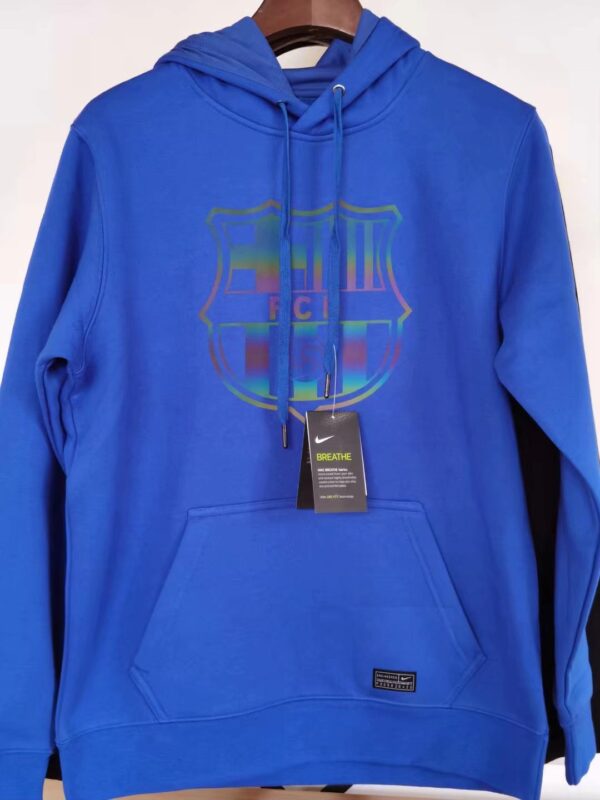 Barcelona 2022 Sweater Hoodie Blue - Image 2