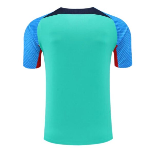 Barcelona 2022/23 Pre-Match Training Green Jersey - Image 2