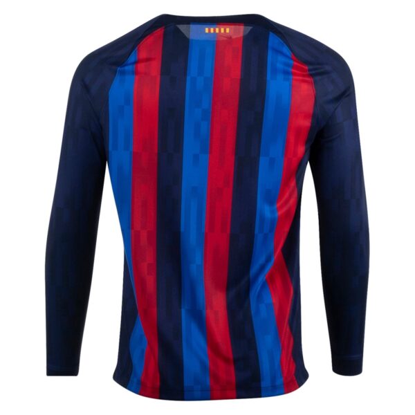 Barcelona 2022/23 Home Long Sleeve Jersey - Image 2