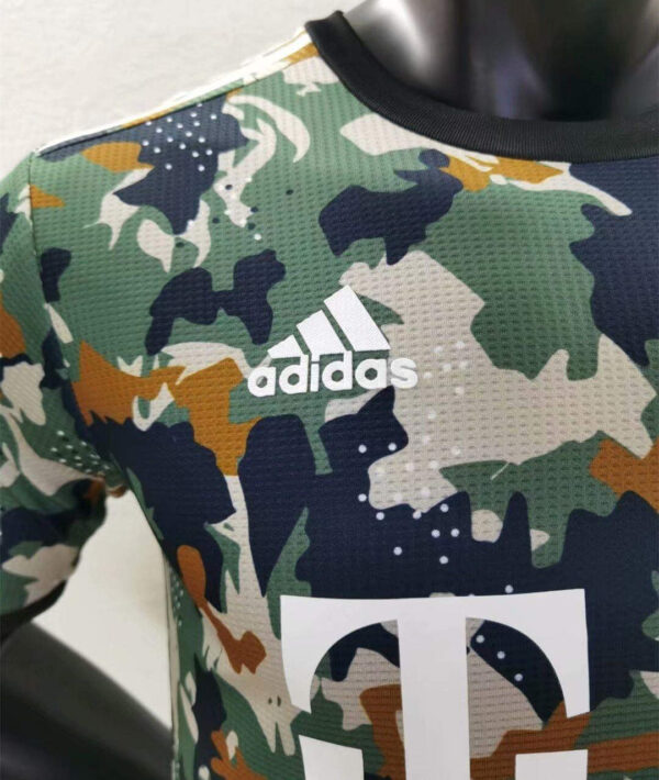Bayern Munich 2021/22 Camo Player Version Jersey - Image 2