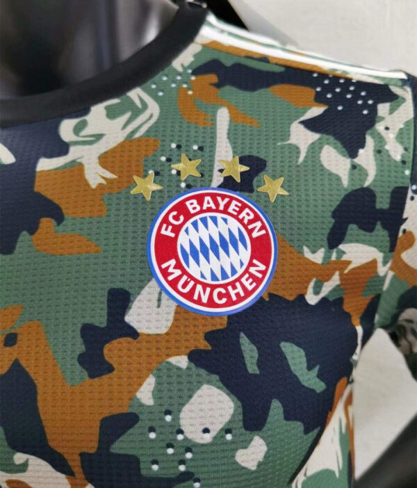 Bayern Munich 2021/22 Camo Player Version Jersey - Image 3