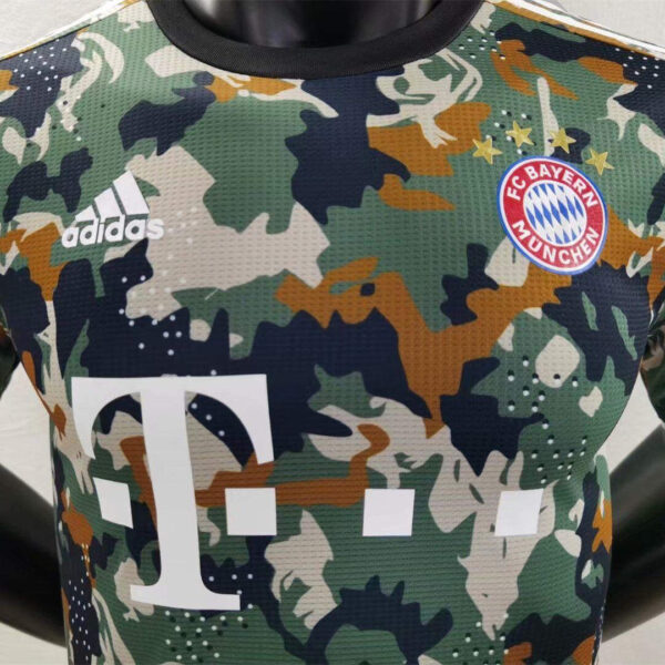 Bayern Munich 2021/22 Camo Player Version Jersey - Image 4