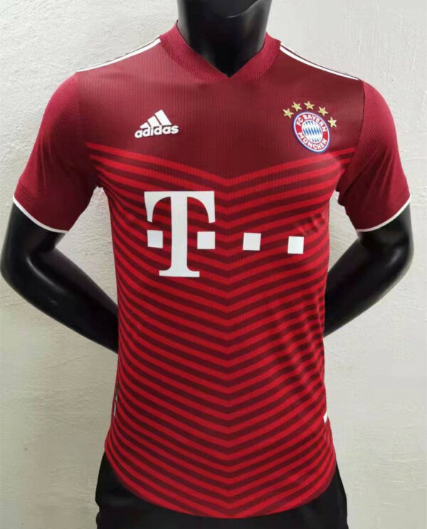 Bayern Munich 2021/22 Home Player Version Jersey - Image 5