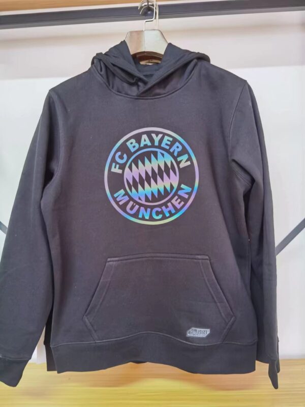 Bayern Munich 2022 Sweater Hoodie Black - Image 2