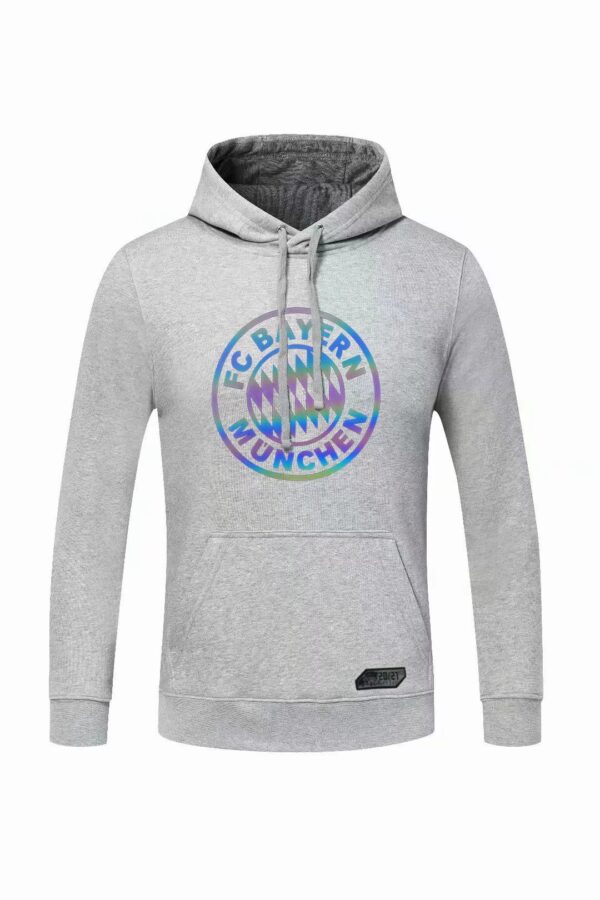 Bayern Munich 2022 Sweater Hoodie Gray