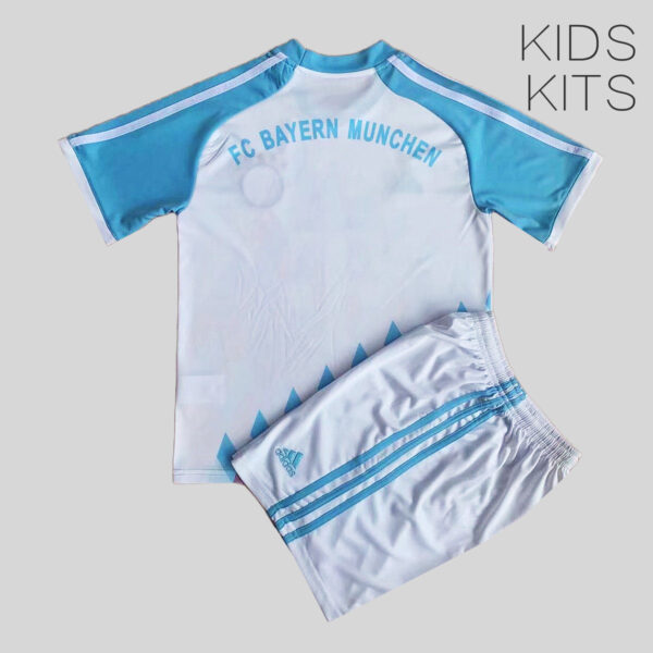 Bayern Munich 2022/23 Concept Kids Jersey And Shorts Kit - Image 2