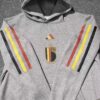 Belgium 2022 Sweater Hoodie Gray - Image 2