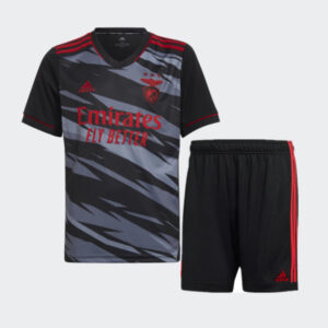 Benfica 2021/22 Third Kids Jersey And Shorts Kit