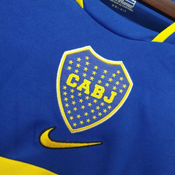 Boca Juniors 2001/2002 Home Retro Jersey - Image 2