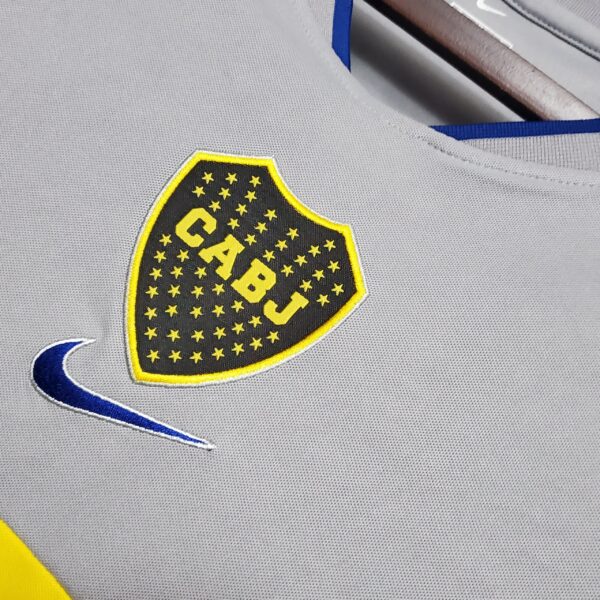 Boca Juniors 2002 Away Retro Jersey - Image 4