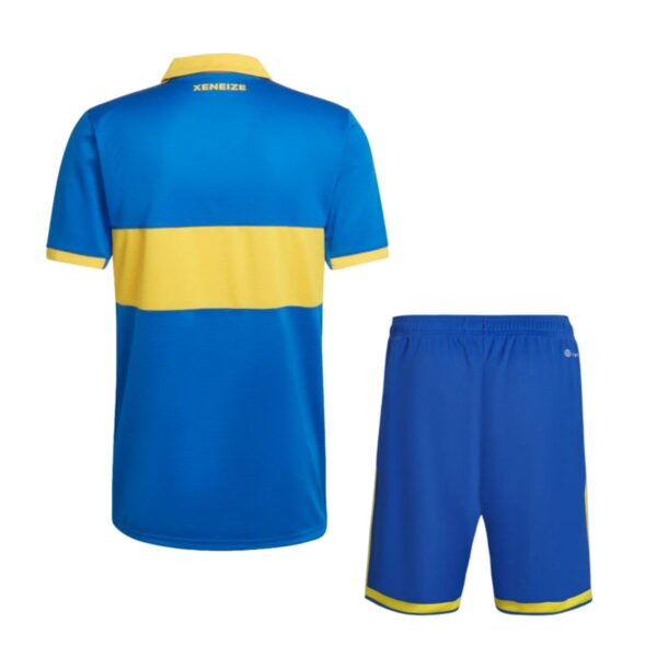 Boca Juniors 2022/23 Home Adult Jersey And Shorts Kit - Image 2