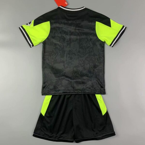 Borussia Dortmund 2020/21 Fourth Kids Jersey And Shorts Kit - Image 2